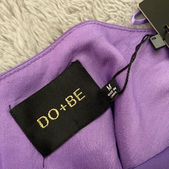 Do+ BE one shoulder satin midi dress, M - Picture 14 of 15